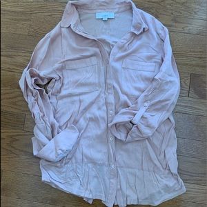Loft Maternity Casual button top